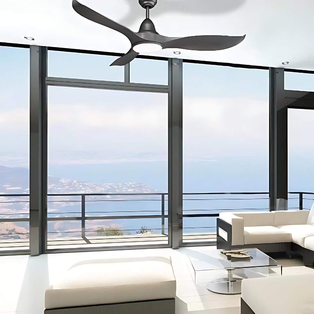 Martec Wave Titanium 52" DC Ceiling Fan with Remote / Light